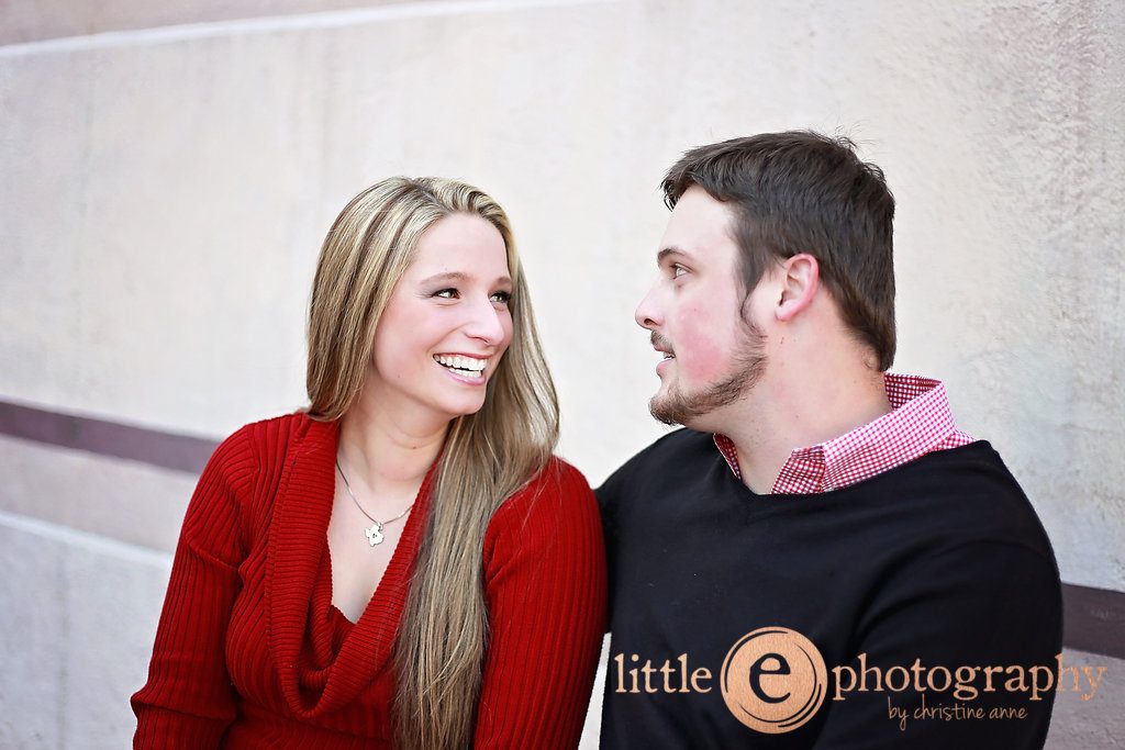 Sundance Square Fort Worth Couple Photography | Little E Photography